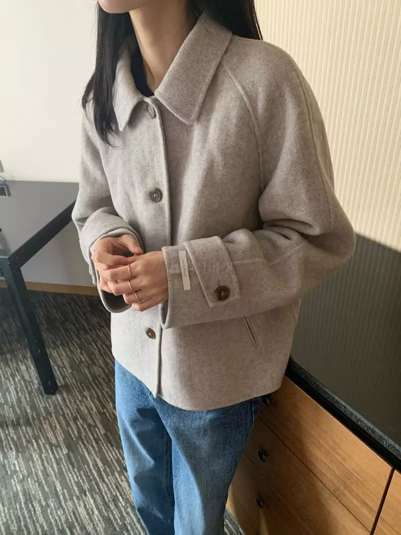 Neuf Nine - Korean Women Fashion - #thelittlethings - Short Hand Made Coat - 3