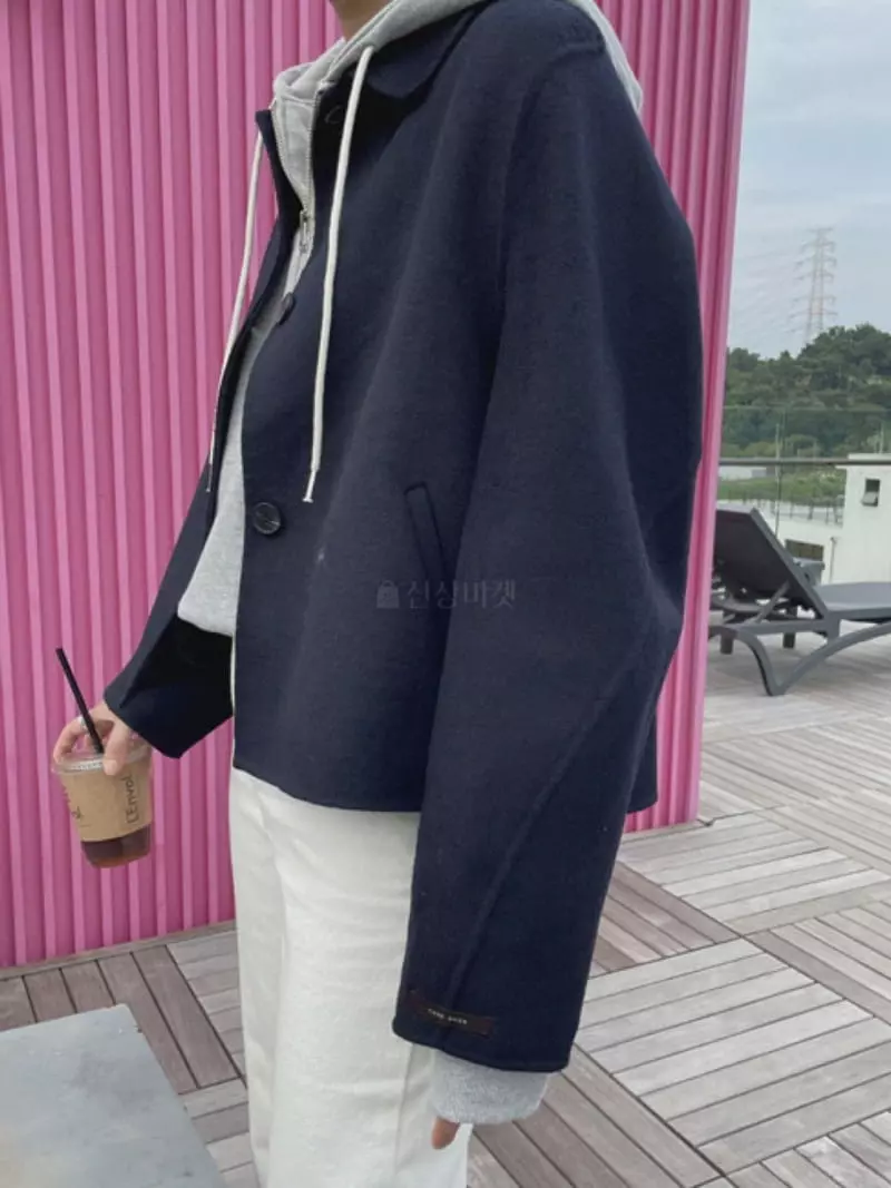 Neuf Nine - Korean Women Fashion - #vintageinspired - Hand Crop Jacket - 8