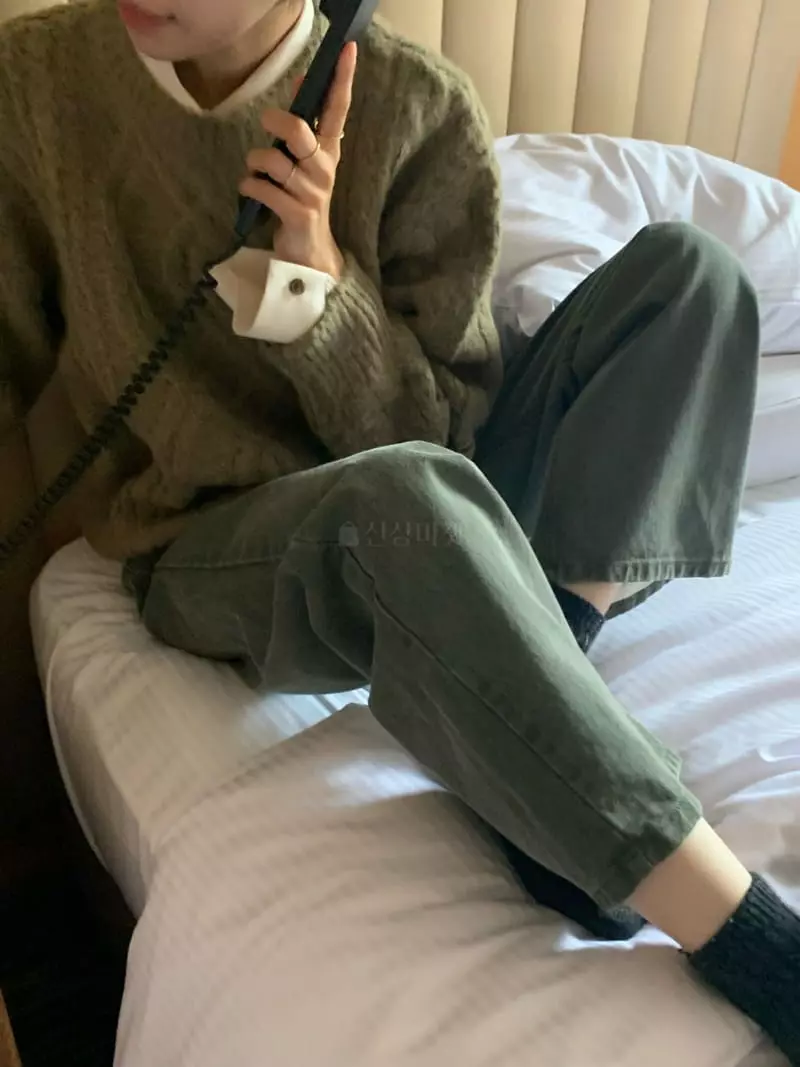 Neuf Nine - Korean Women Fashion - #momslook - More Knit Tee - 4