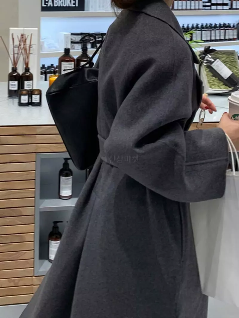 Neuf Nine - Korean Women Fashion - #womensfashion - Robe Coat - 2