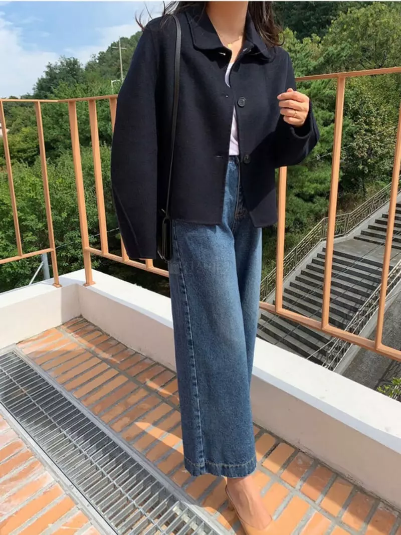 Neuf Nine - Korean Women Fashion - #womensfashion - Hand Crop Jacket - 3
