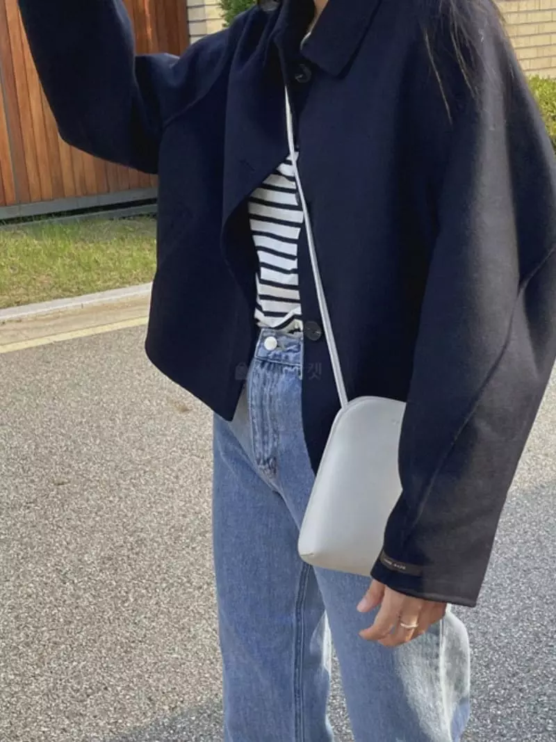 Neuf Nine - Korean Women Fashion - #womensfashion - Hand Crop Jacket - 7