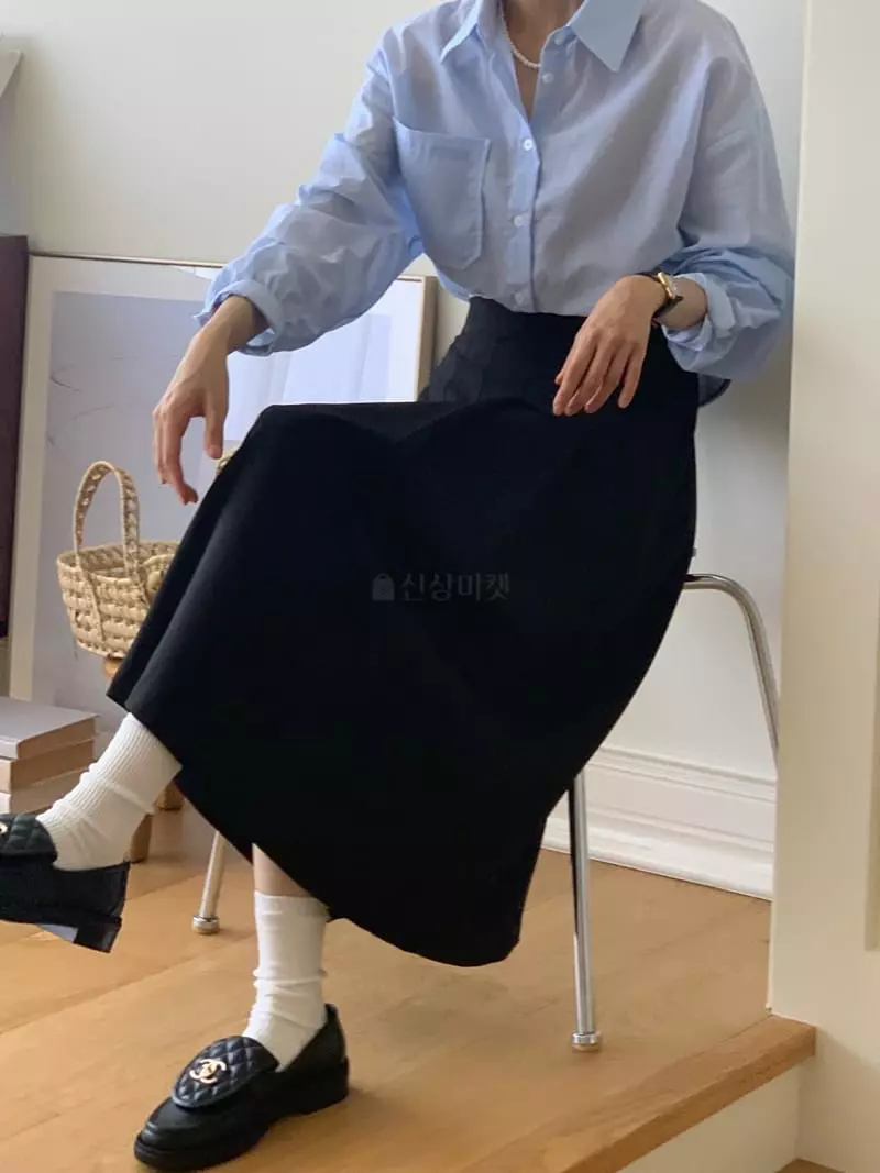 Neuf Nine - Korean Women Fashion - #womensfashion - Banding Shirt - 12