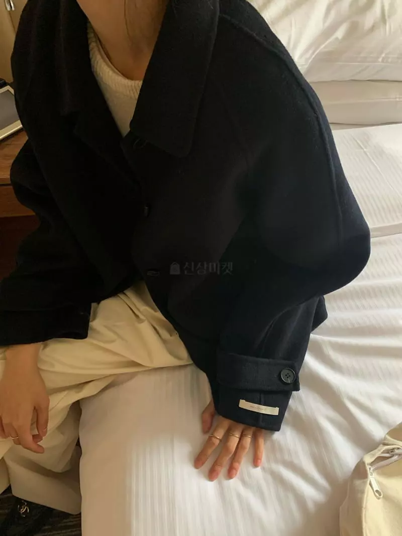 Neuf Nine - Korean Women Fashion - #womensfashion - Short Hand Made Coat - 11