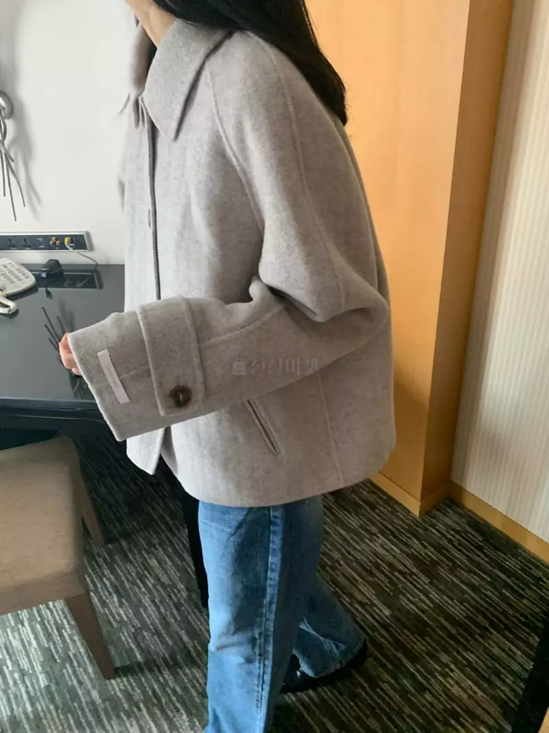 Neuf Nine - Korean Women Fashion - #womensfashion - Short Hand Made Coat - 7