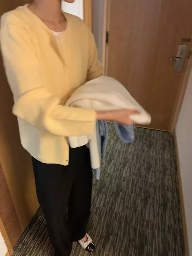 Neuf Nine - Korean Women Fashion - #womensfashion - Round Cardigan - 9