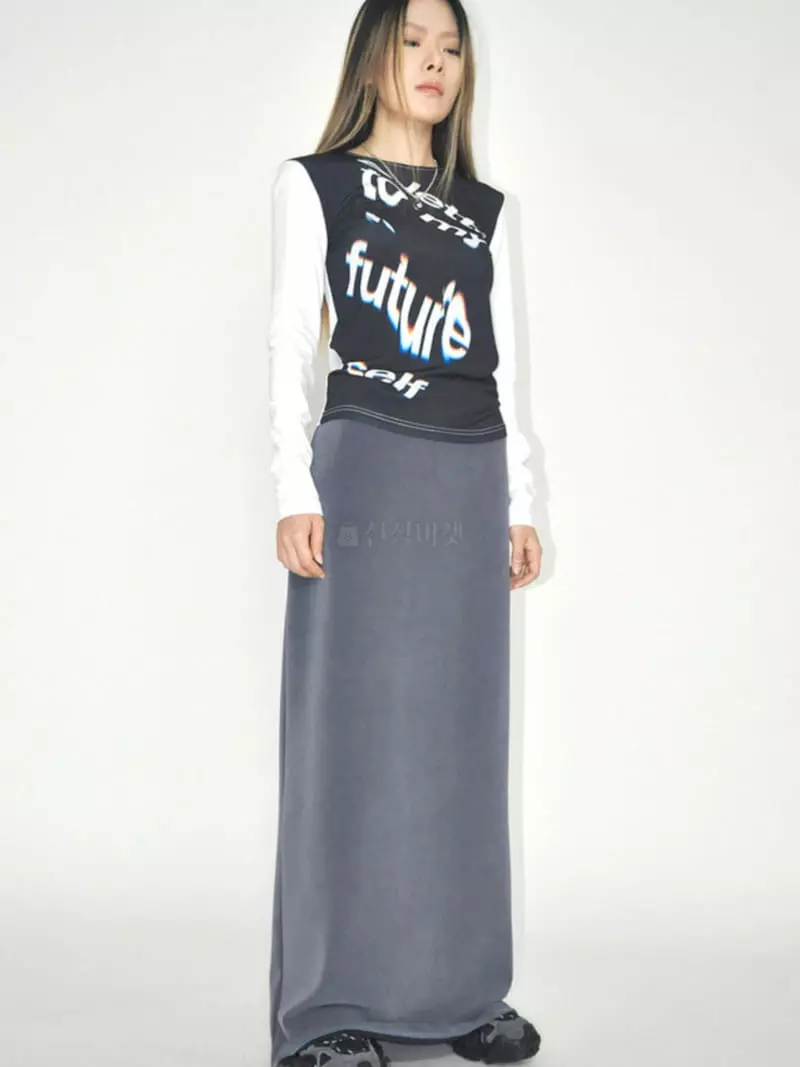 Neuter - Korean Women Fashion - #momslook - Modal Maxy Skirt - 7