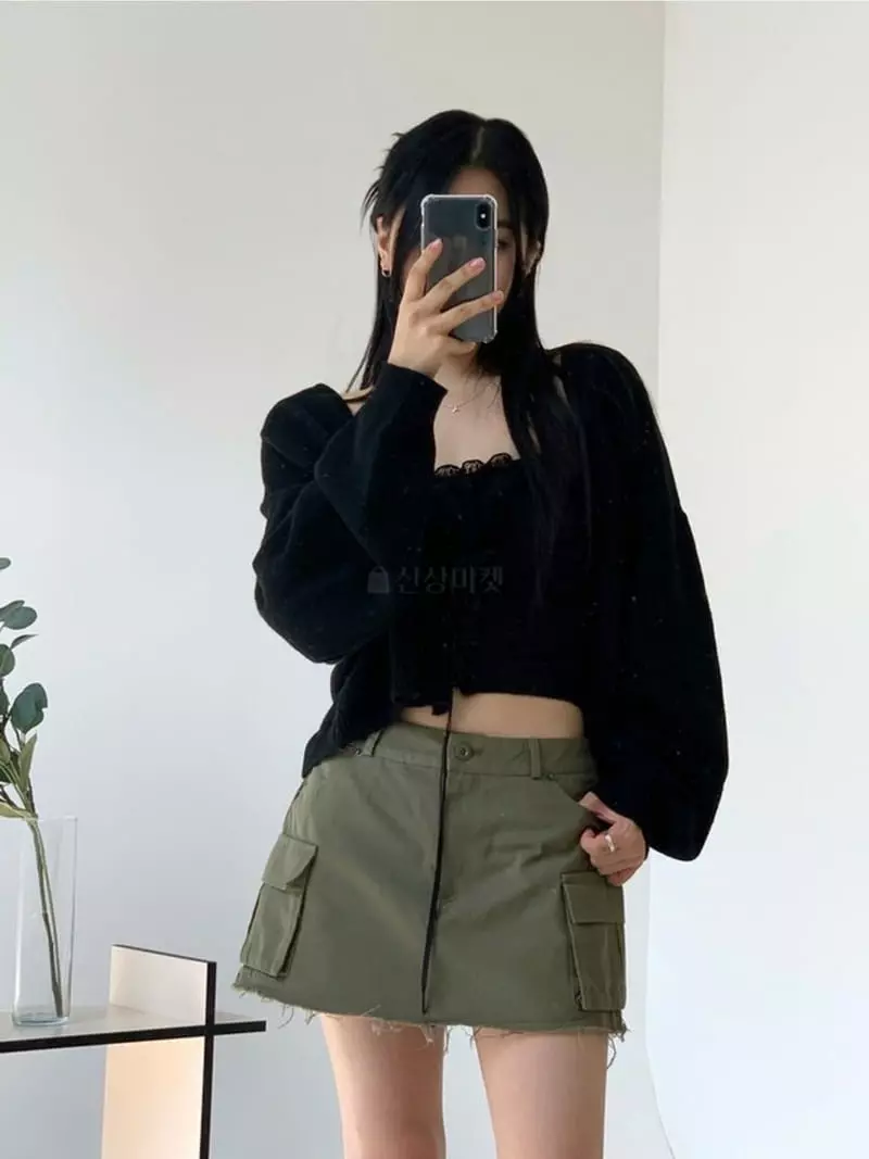 Neuter - Korean Women Fashion - #momslook - Low Skirt
