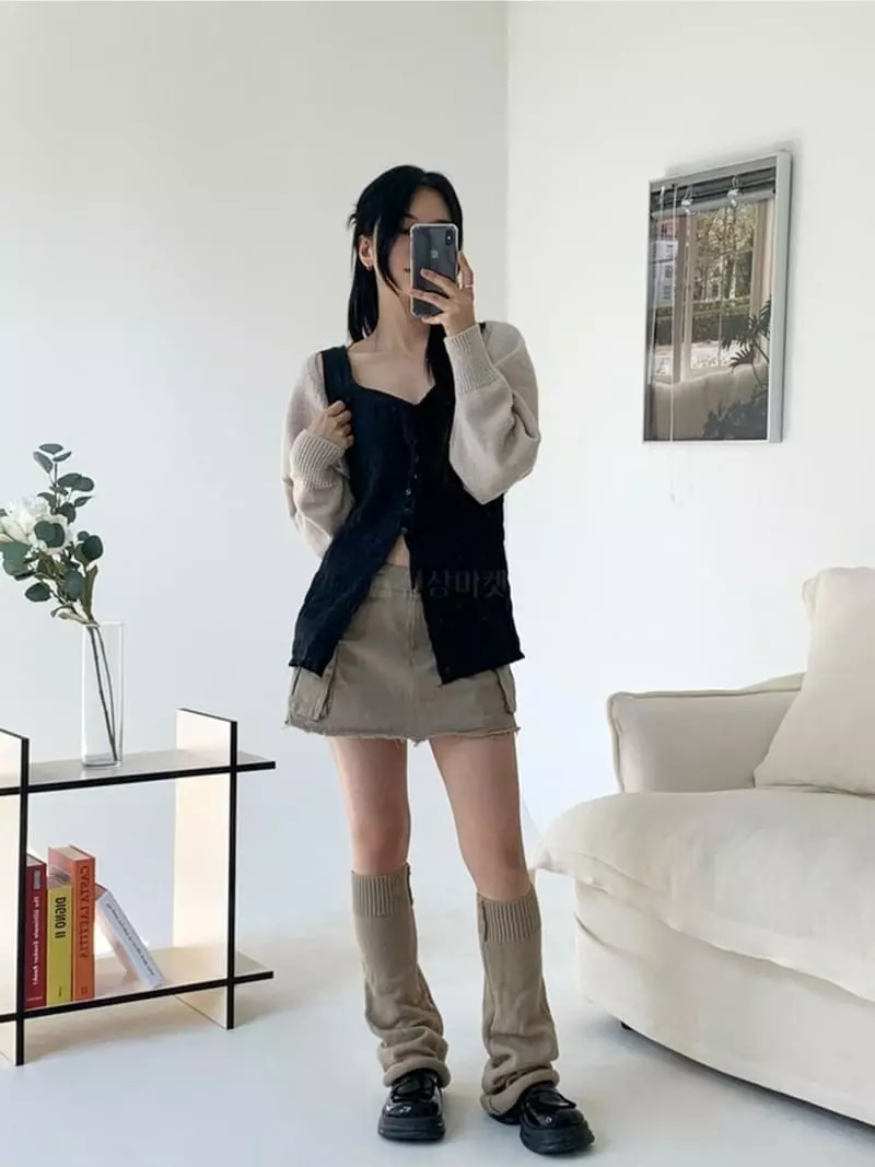 Neuter - Korean Women Fashion - #momslook - Low Skirt - 7