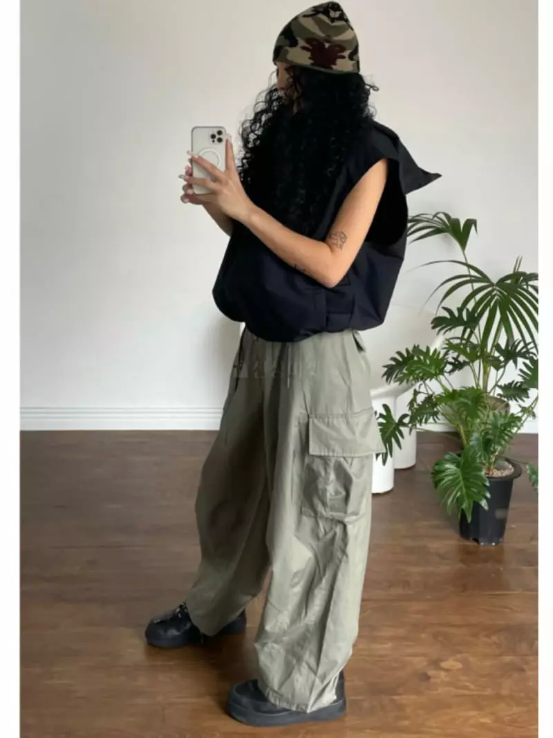 Neuter - Korean Women Fashion - #momslook - Lump Pants - 3