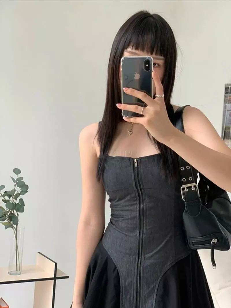 Neuter - Korean Women Fashion - #womensfashion - Corset One-piece - 4