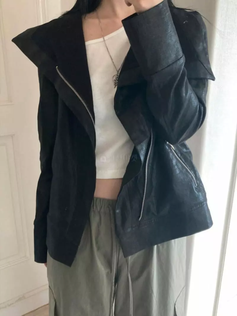 Neuter - Korean Women Fashion - #momslook - Obrick Jacket - 2