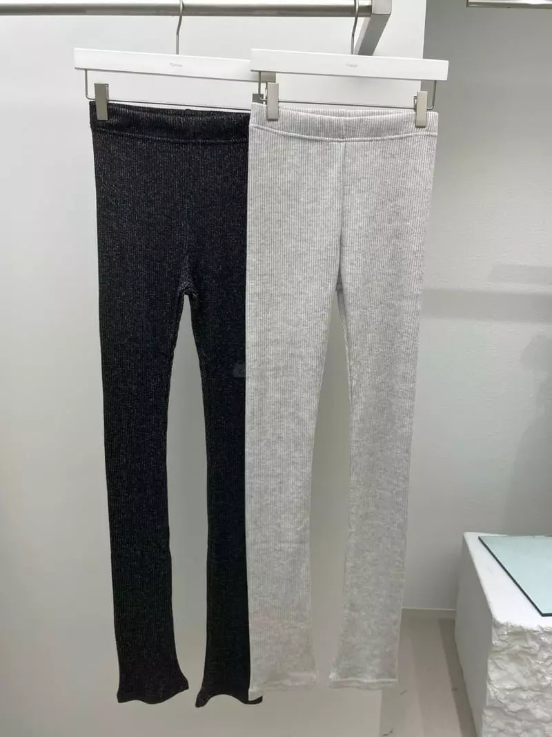 Neuter - Korean Women Fashion - #momslook - Shine Rib Leggings