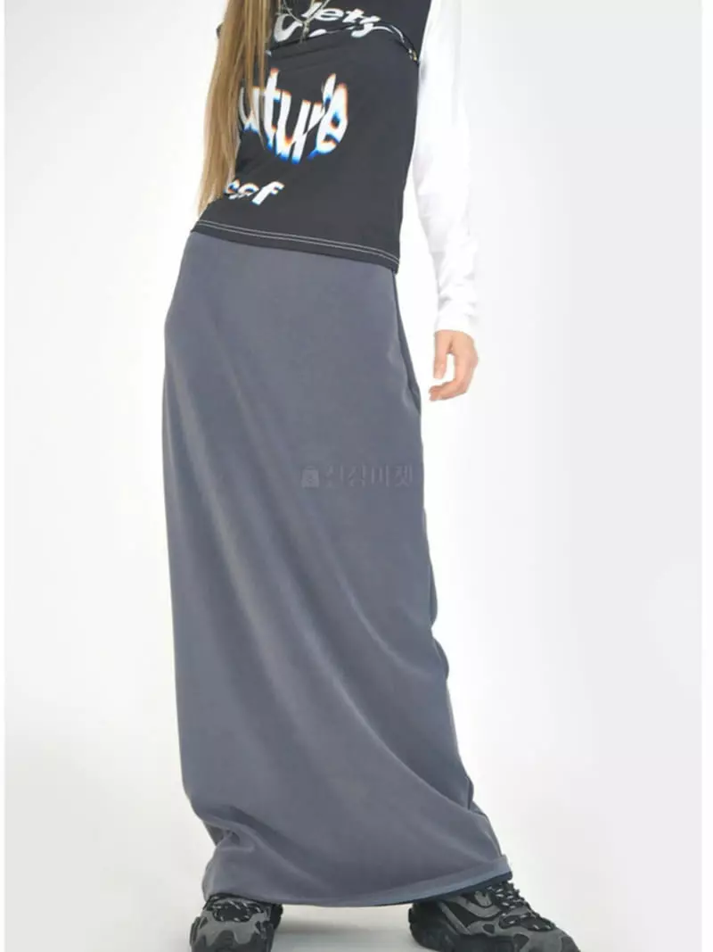 Neuter - Korean Women Fashion - #momslook - Modal Maxy Skirt - 6