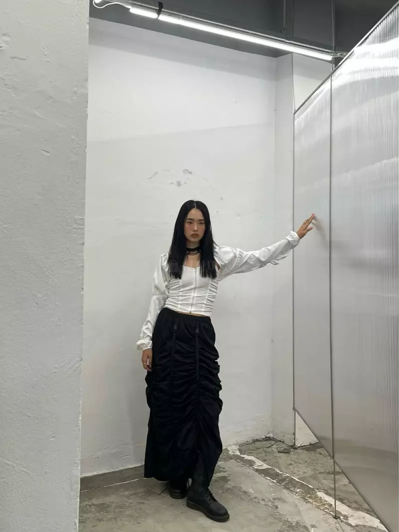 Neuter - Korean Women Fashion - #momslook - Draft Skirt - 3