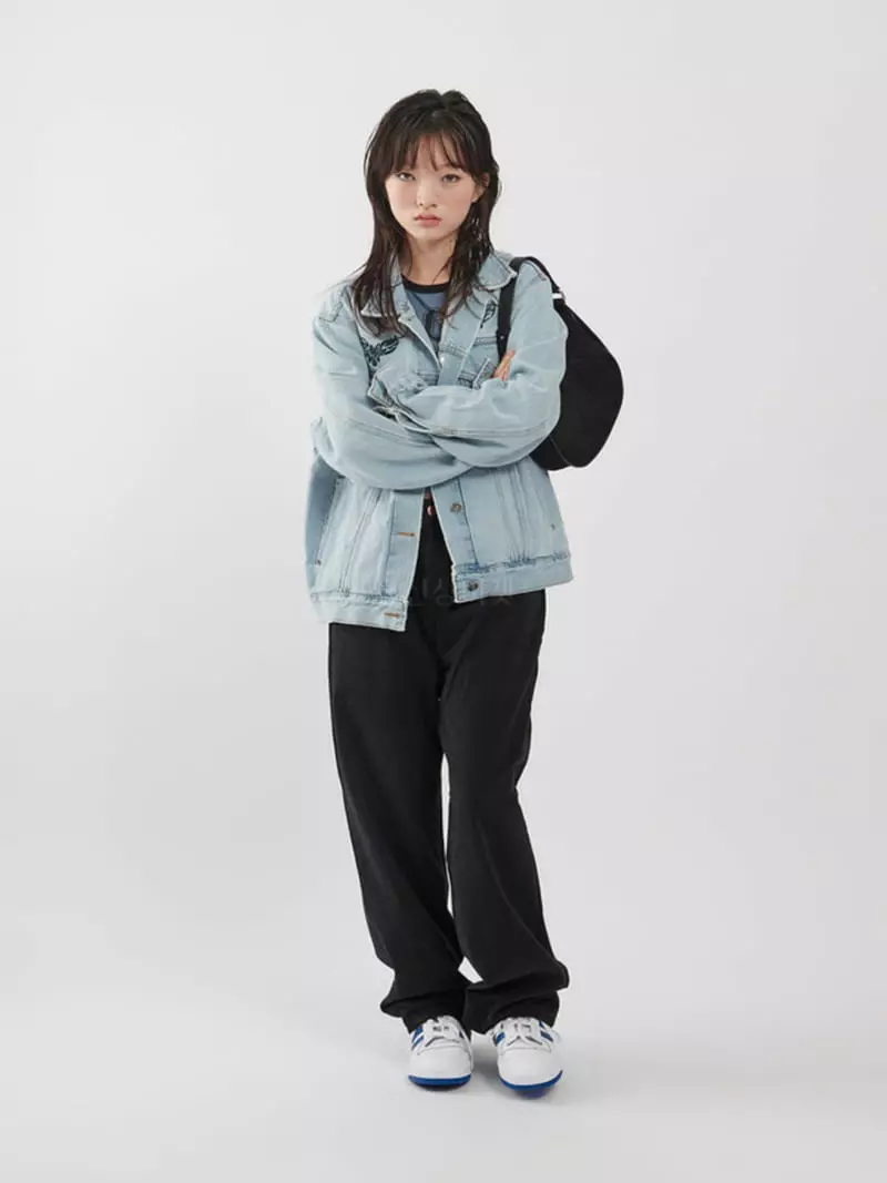 Neuter - Korean Women Fashion - #momslook - Needle Denim Jacket - 11