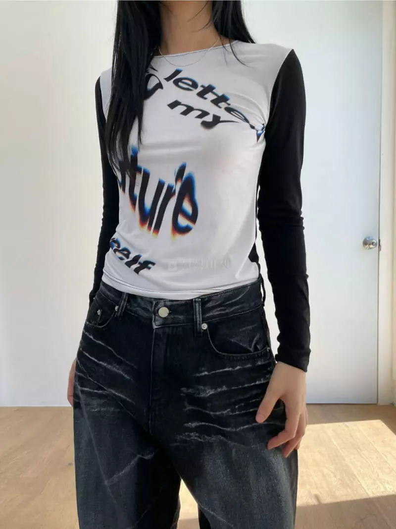 Neuter - Korean Women Fashion - #momslook - Future Front Tee - 11