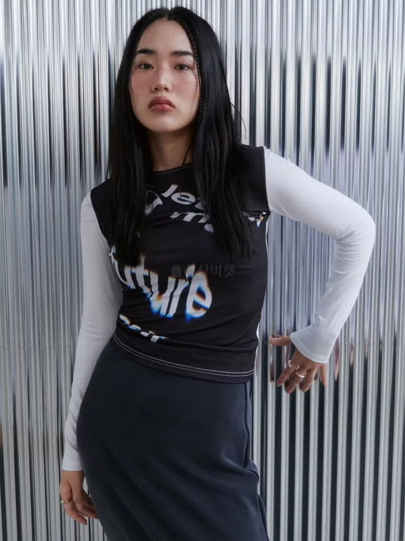 Neuter - Korean Women Fashion - #restrostyle - Future Tee - 11