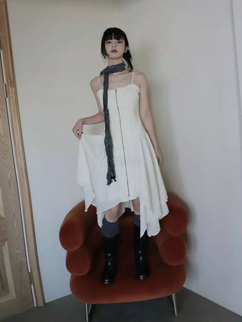 Neuter - Korean Women Fashion - #pursuepretty - Cordet One-piece - 4