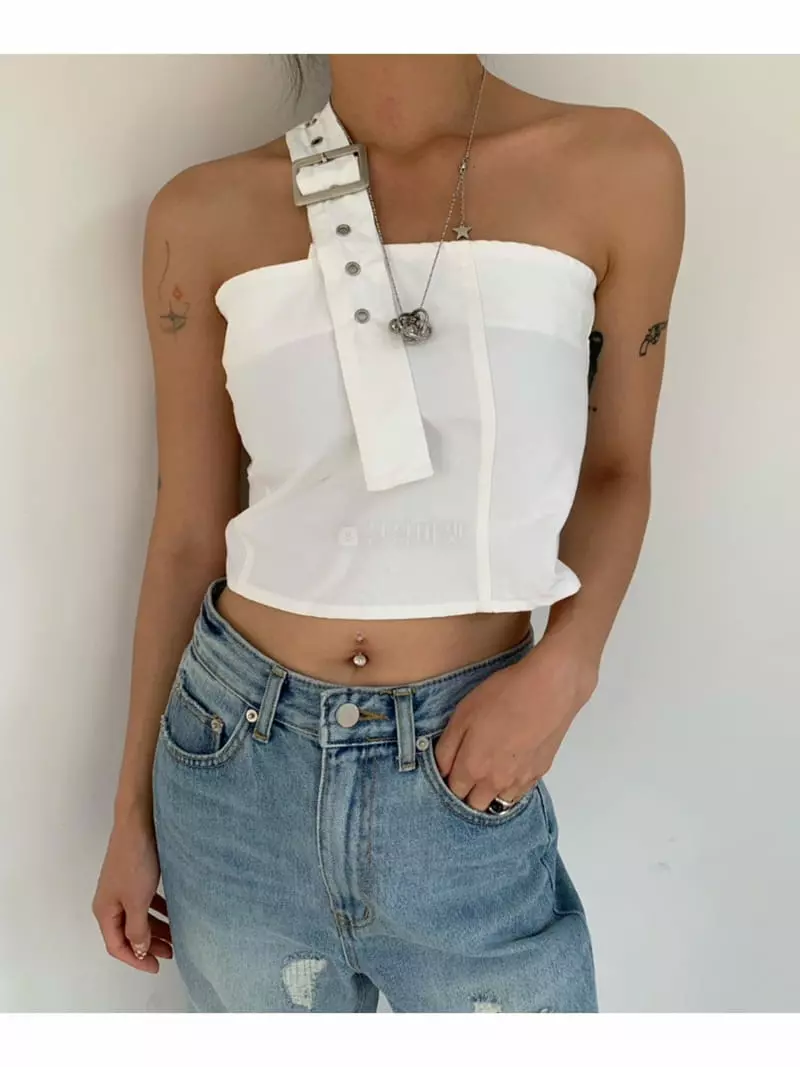 Neuter - Korean Women Fashion - #pursuepretty - Belted Top - 4