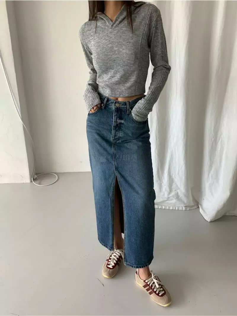 Neuter - Korean Women Fashion - #shopsmall - Half Crop Hoody Tee - 3