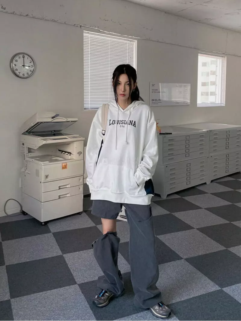 Neuter - Korean Women Fashion - #thatsdarling - Louisiana Hoody Tee - 4