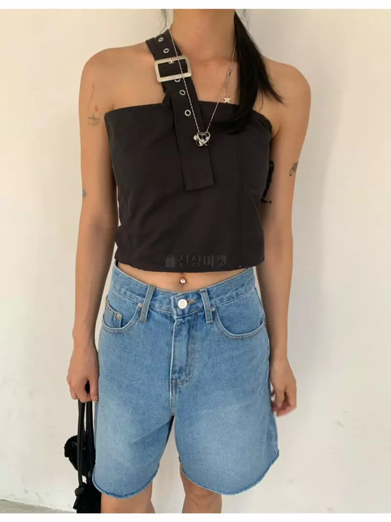 Neuter - Korean Women Fashion - #vintagekidsstyle - Belted Top - 2