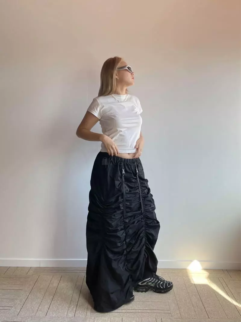 Neuter - Korean Women Fashion - #womensfashion - Drape Skirt - 3