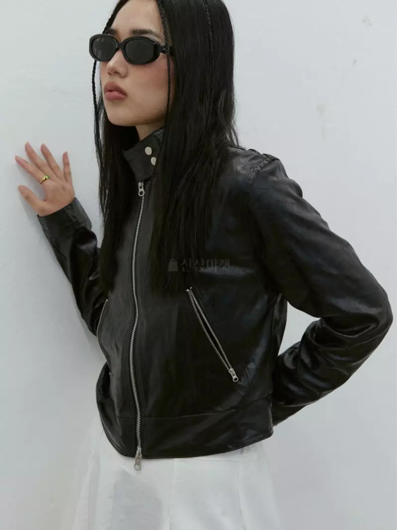 Neuter - Korean Women Fashion - #womensfashion - Crack Zip-up - 3