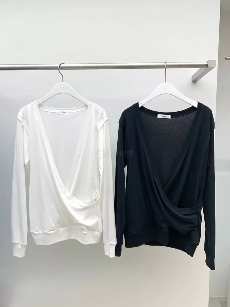 Neuter - Korean Women Fashion - #womensfashion - Over Wrap Sweatshirt - 6