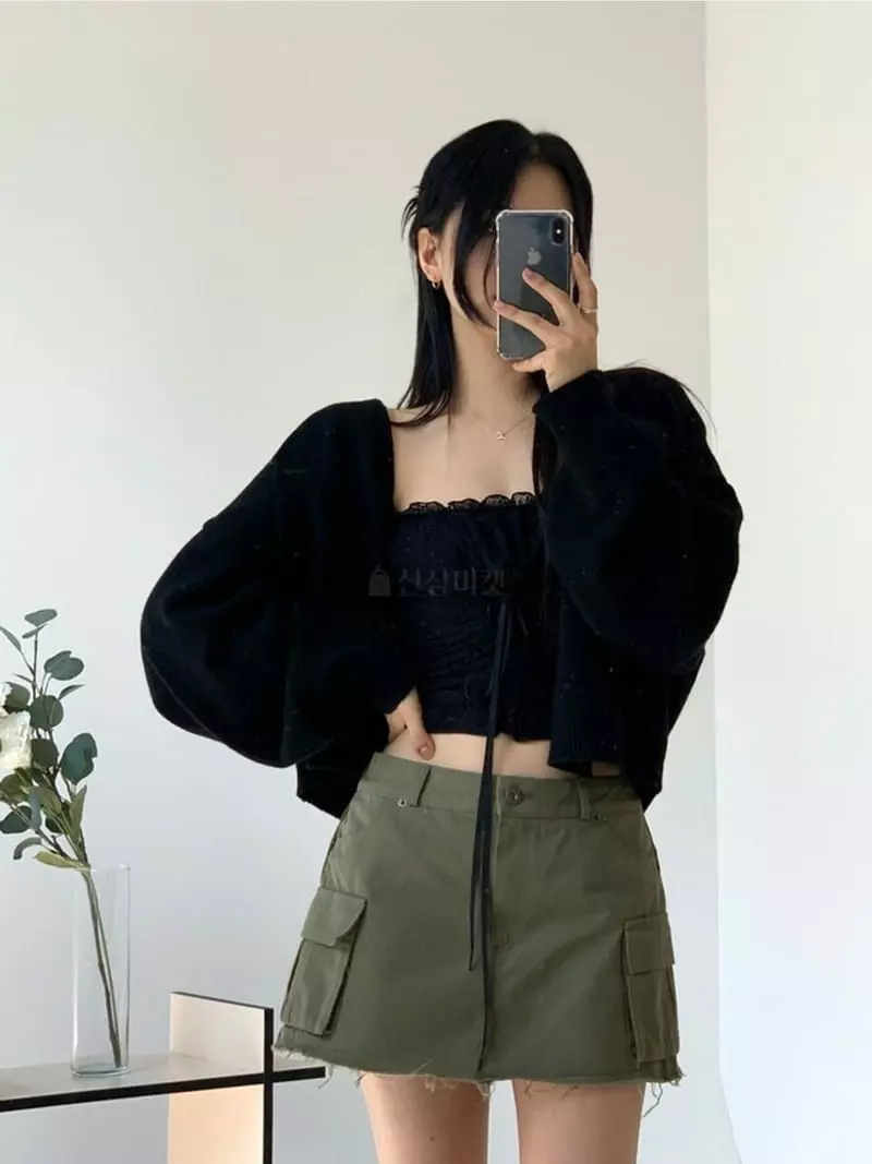 Neuter - Korean Women Fashion - #womensfashion - Low Cargo Skirt - 5