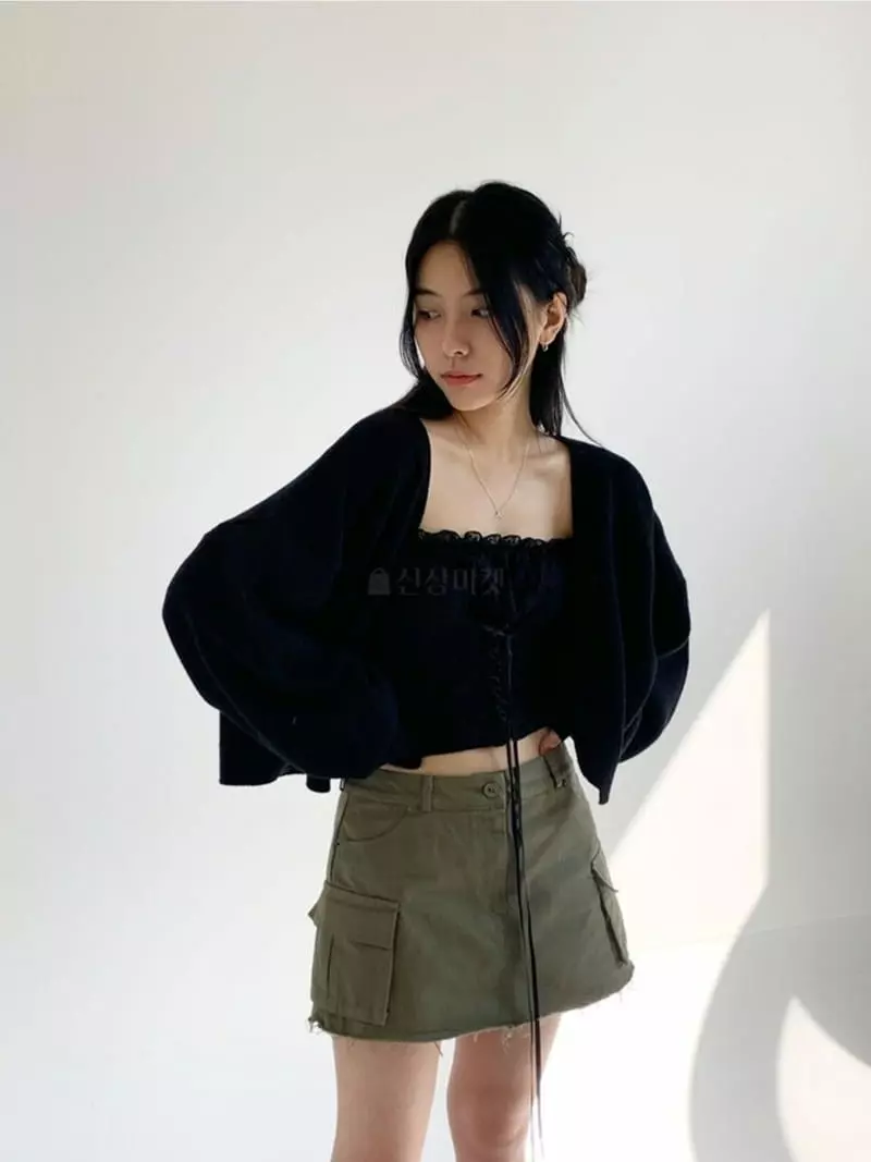 Neuter - Korean Women Fashion - #womensfashion - Low Cargo Skirt - 7