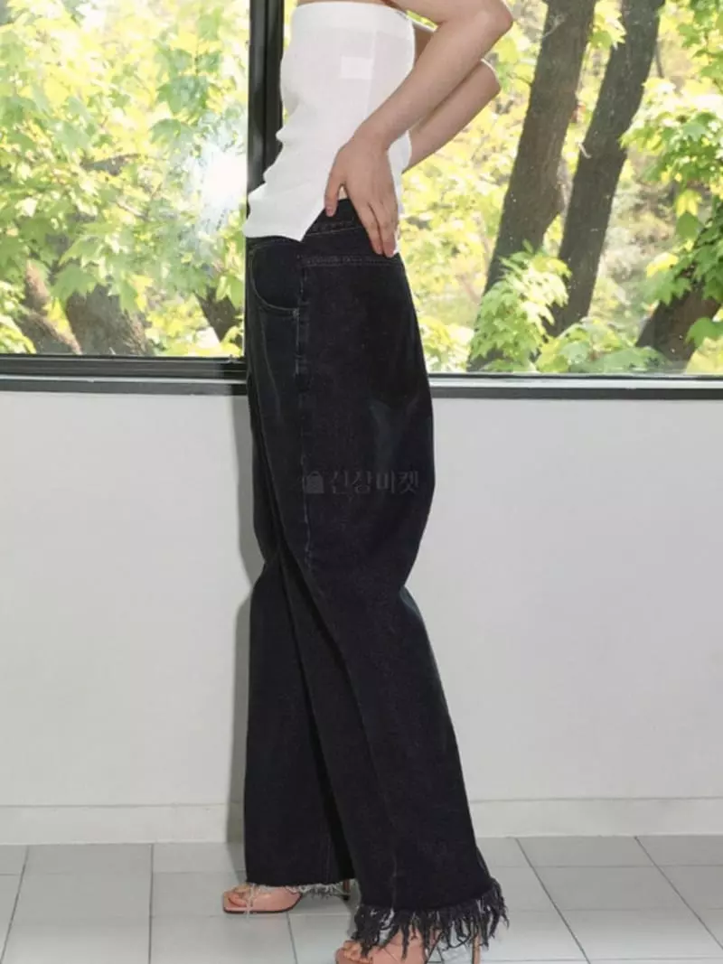 Neuter - Korean Women Fashion - #womensfashion - Wrap Jeans - 5