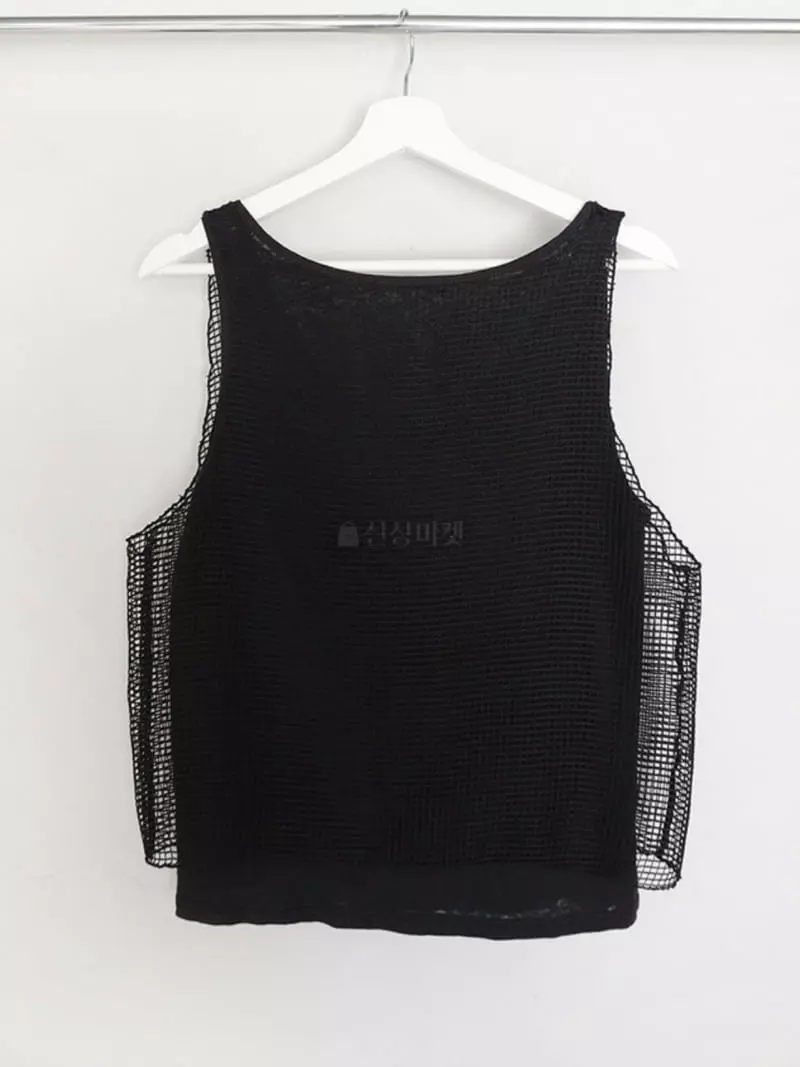 Neuter - Korean Women Fashion - #womensfashion - Double Sleeveless Tee - 5