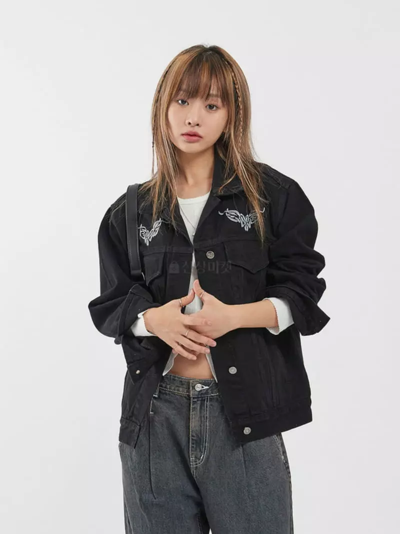 Neuter - Korean Women Fashion - #womensfashion - Needle Denim Jacket - 12