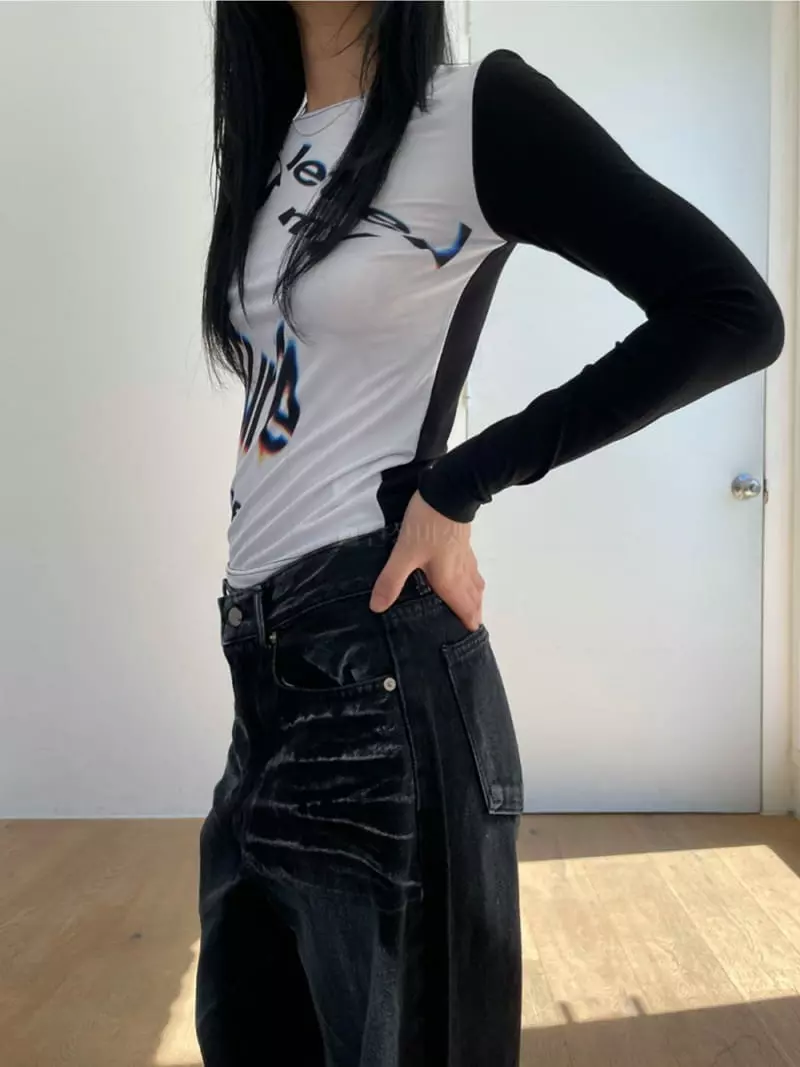 Neuter - Korean Women Fashion - #womensfashion - Future Front Tee - 12