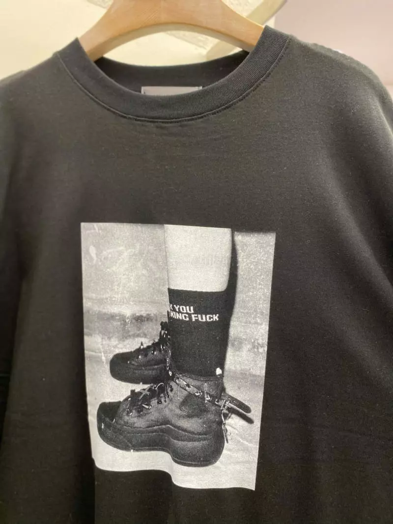 New Open - Korean Women Fashion - #momslook - Walker Paint Tee