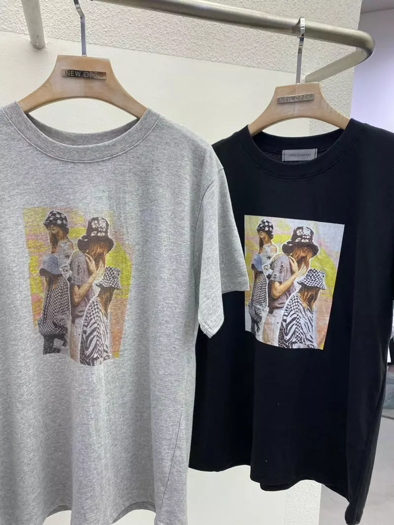New Open - Korean Women Fashion - #restrostyle - Handy Tee