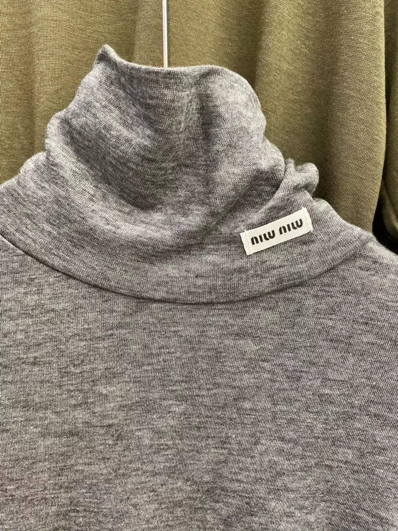 New Open - Korean Women Fashion - #romanticstyle - Mue Turtleneck Tee - 3