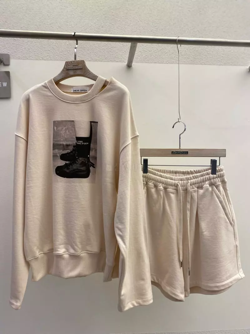 New Open - Korean Women Fashion - #vintagekidsstyle - Heavy Sweatshirt - 7