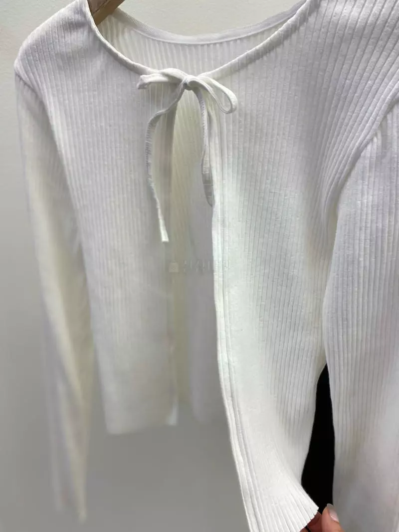 New Open - Korean Women Fashion - #womensfashion - Style Rib Cardigan - 3