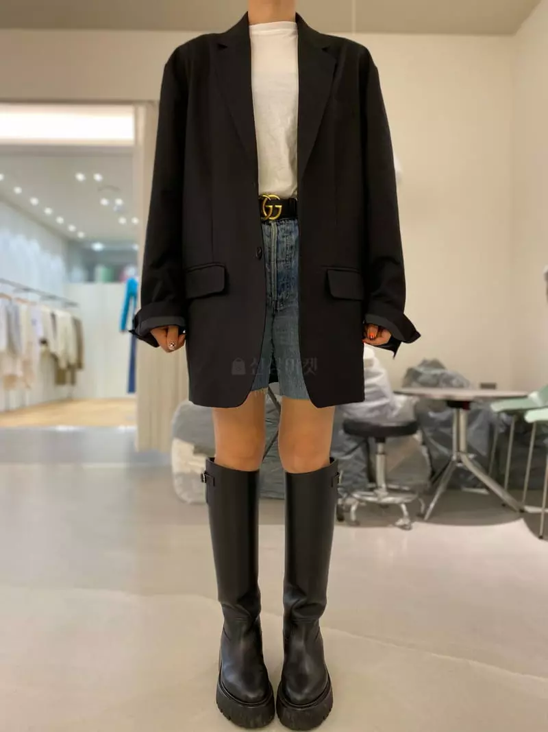 New Open - Korean Women Fashion - #womensfashion - Boxy Jacket