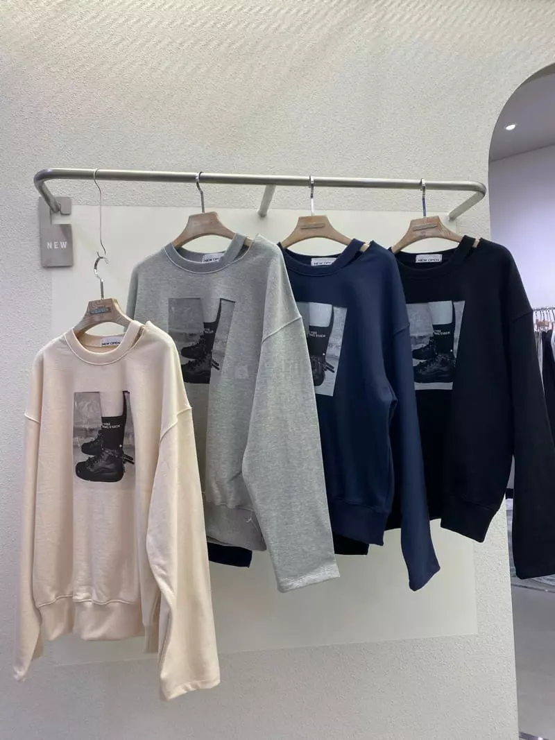 New Open - Korean Women Fashion - #womensfashion - Heavy Sweatshirt