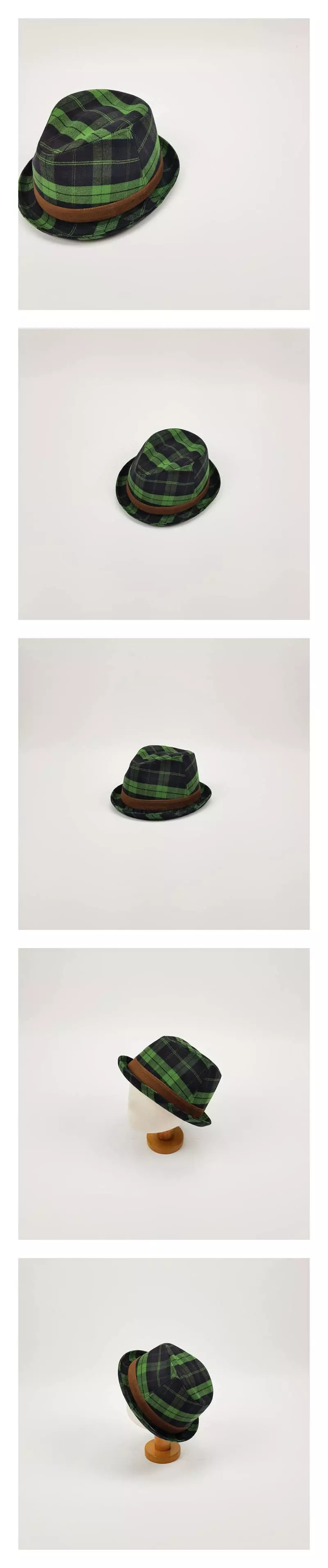 New World - Korean Children Fashion - #childofig - Check Pedora Hat