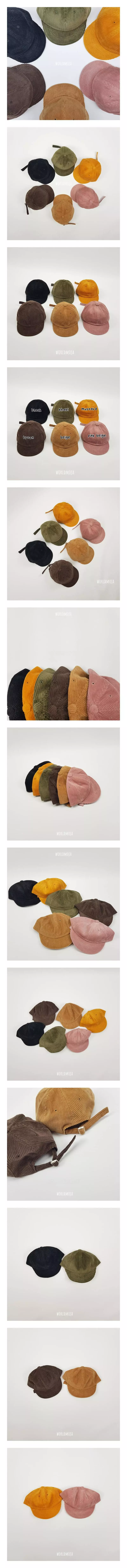 New World - Korean Children Fashion - #kidzfashiontrend - Muzi Corduriy Cap