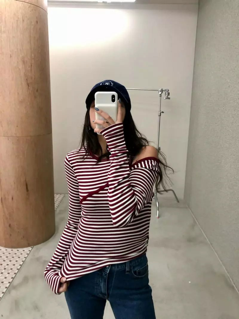 Newjersey - Korean Women Fashion - #restrostyle - Matin Tee - 2