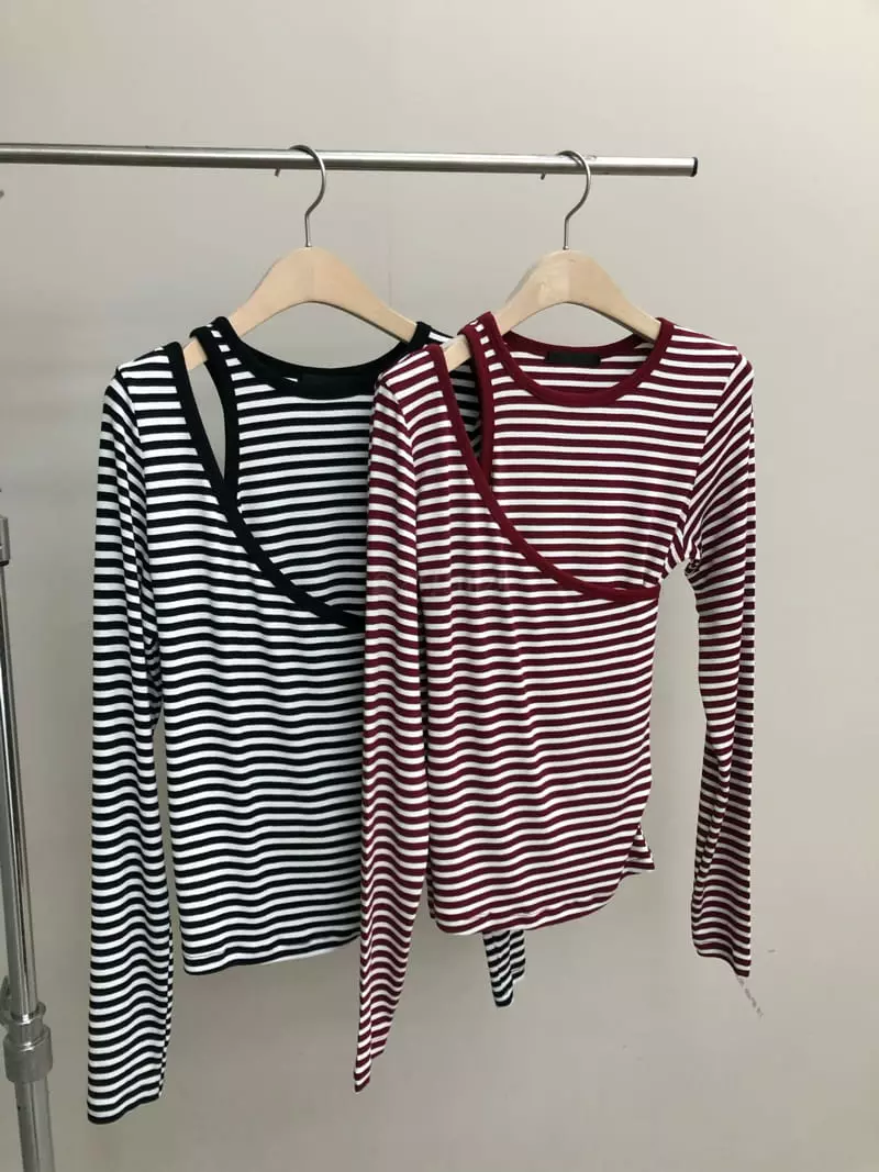 Newjersey - Korean Women Fashion - #thatsdarling - Matin Tee - 5