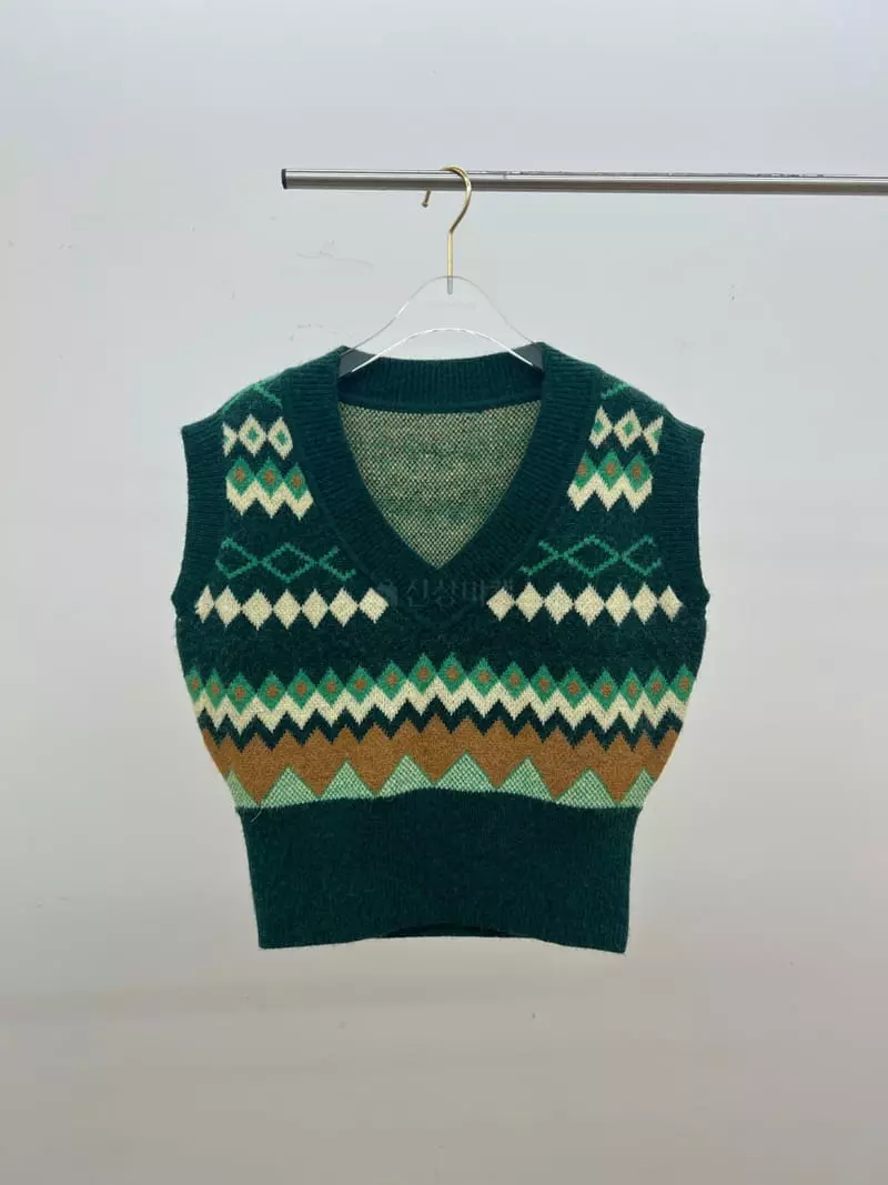 Newtro_Mood - Korean Women Fashion - #momslook - Blues Vest - 7
