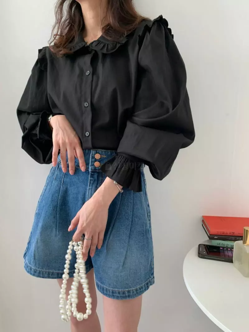 Newtro_Mood - Korean Women Fashion - #momslook - Budin Blouse