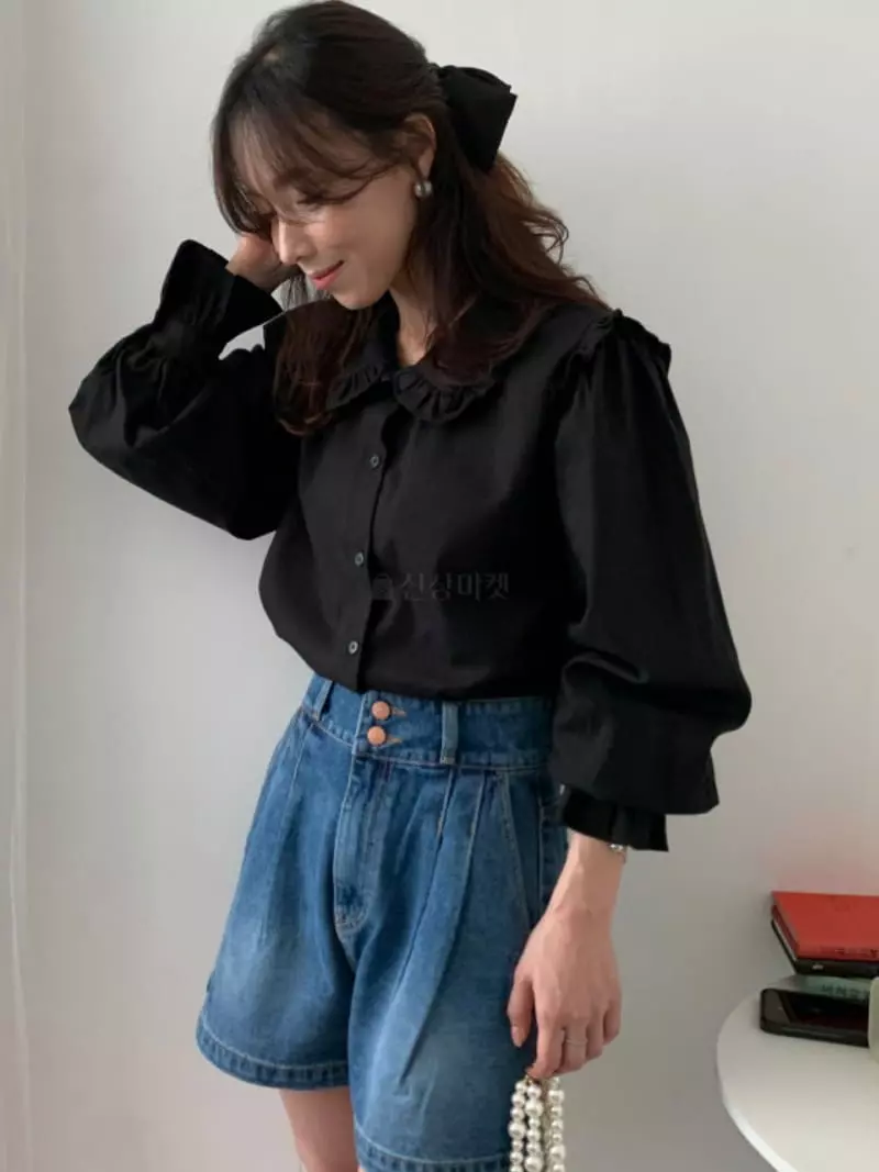 Newtro_Mood - Korean Women Fashion - #momslook - Budin Blouse - 3